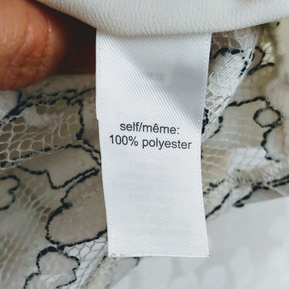 Maurices | Draped Front Sheer V-Neck Blouse | S - Picture 6 of 7